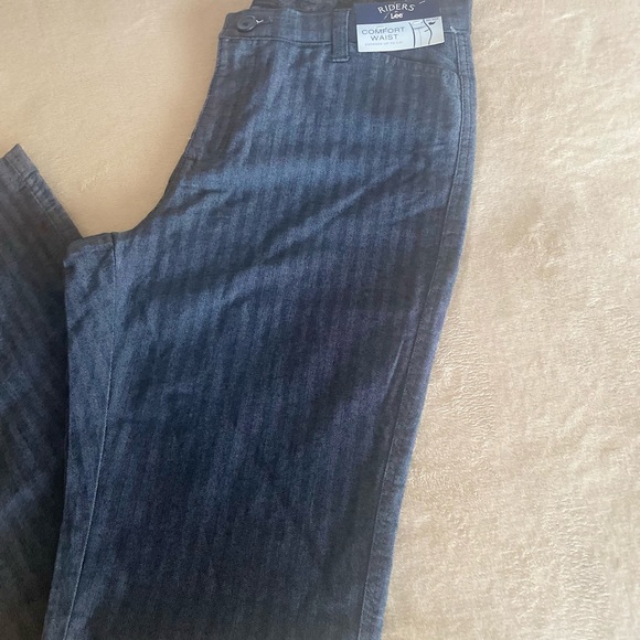 Rider by Lee Comfort Waist Straight Pants - Size 10 - Picture 2 of 13
